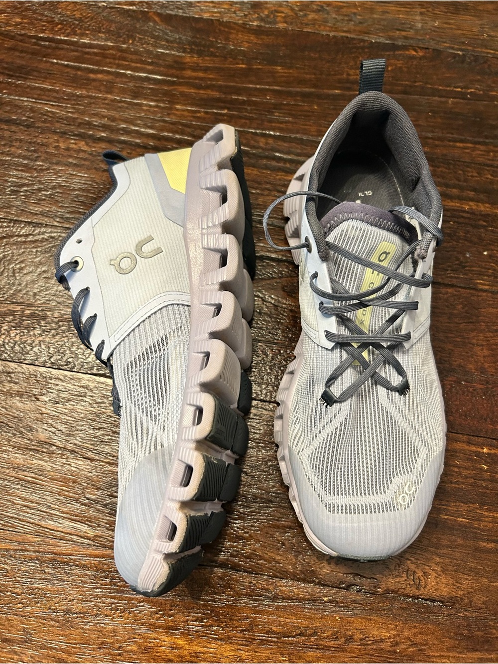 On Cloud - Cloud X 3 Shift Free People Sneakers Running Shoes - Heather Midnight - Picture 8 of 14